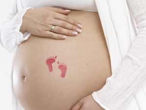 elección del sexo de bebé - pies rosas