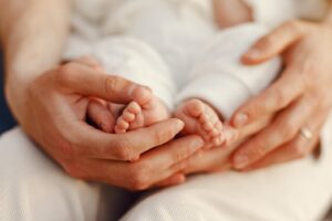 Surrogacy in Mexico - mothers hands